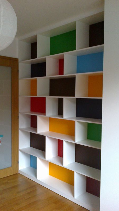 I'd love to paint the inside of the modular storage different colours to match the picture frames, feature wall and polka dots. Ceiling Shelves, Revere Pewter, Neutral Interiors, Interior Paint Colors, Toy Rooms, Playroom Decor, Book Shelf, Kids Playroom, Interior Paint