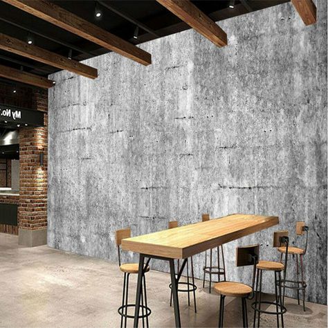 Decorative Painting 3d Wallpaper for Walls Home Improvement Non Wovens Wallpapers Nostalgic Retro Industrial 3d Wall Papers 3d Wallpaper Mural, 3d Wallpaper For Walls, Polka Dot Wall Decals, Cement Walls, Cement Wall, Plank Walls, Silk Wallpaper, Porcelain Wall Tile, Living Room Background