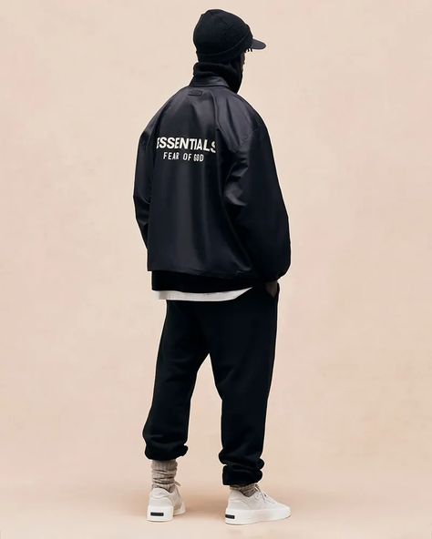 Just Landed: Fear of God ESSENTIALS Fall 2023 Collection Fear Of God Logo, God Logo, Essentials Fear Of God, The Cool Hour, Coaches Jacket, Fear Of God Essentials, Sports Style, Fall Essentials, 2023 Collection