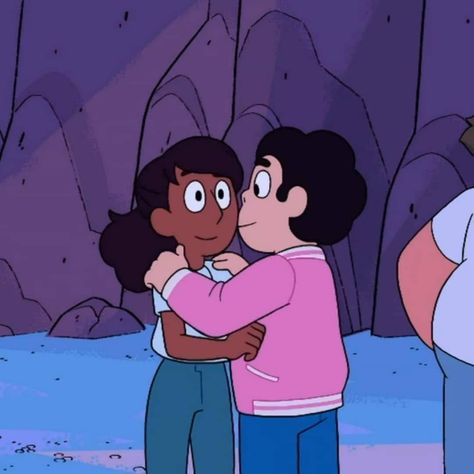 Connie X Steven Kiss, Steven Universe Connie, Steven X Connie, Steven And Connie, Connie Steven Universe, Steven Universe Pictures, Steven Universe Ships, Steven Universe Wallpaper, Steven Universe Au