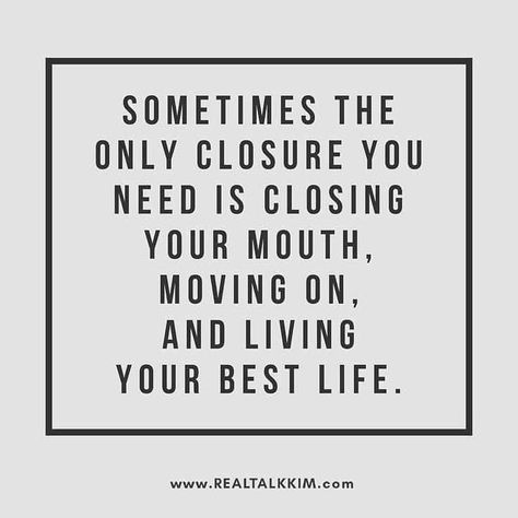 REAL TALK KIM on Instagram: “Stop talking about it and go live your best life! Nothing in your past deserves any of your attention! #realtalkkim” Real Talk Kim, Past Quotes, Speak Truth, Talking Quotes, Live Your Best Life, Speak The Truth, Stop Talking, Deep Thought Quotes, Faith Based