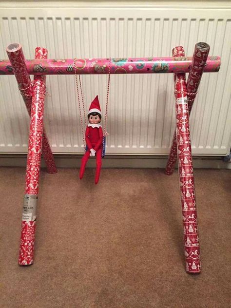 Elf Ideas Easy, Elf Magic, Awesome Elf On The Shelf Ideas, Elf Activities, Xmas Elf, Elf Antics, Elf Fun, 12 December, Elf On The Shelf Ideas