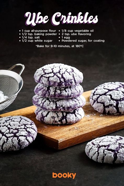 Ube Recipes, Homemade Recipe Books, Tea Time Food, Pastry And Bakery, Asian Desserts, Delicious Snacks Recipes, Cooking Recipes Desserts, Food Obsession, Tea Recipes