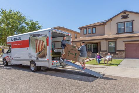 U-Haul: Tips: How To Pack And Move Your Flat Screen Tv Just Moved In House, Moving Trucks, Moving Truck Aesthetic, Uhaul Truck Aesthetic, Moving Boxes Aesthetic, Moving In, Moving Aesthetic, Uhaul Truck, U Haul Truck