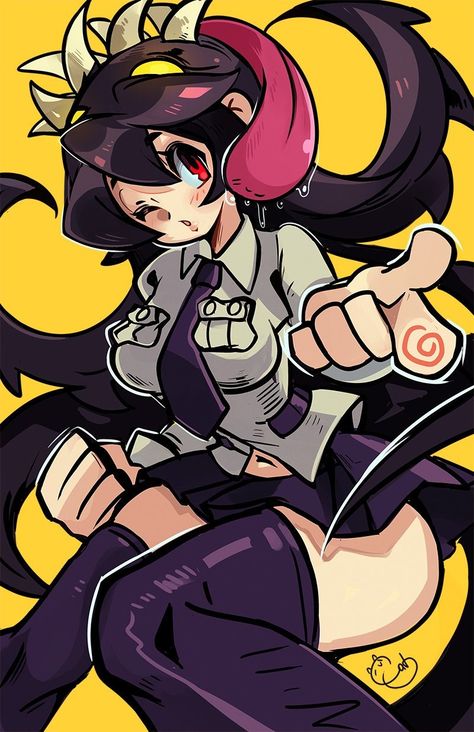 Filia Skullgirls, Horror Artwork Illustrations, Legend Of Zelda Memes, Popee The Performer, The Favourite, Featured Art, Art Sketchbook, Alpaca, Digital Artist