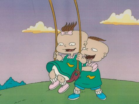 Phil And Lil Rugrats, Lil Rugrats, Rugrats Cartoon, Cartoon Movies, Post Ideas, Twins, Tv Shows, Film, Tv