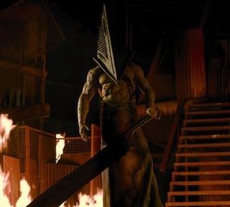 Rain of Brass Petals - Three Voices Edit (Links to Pyramid Head ... Silent Hill Movie, Pyramid Head Silent Hill, Silent Hill Revelation, Silent Hill 2006, Silent Hill Art, Red Pyramid, Good Horror Games, Pyramid Head, Silent Hill 2