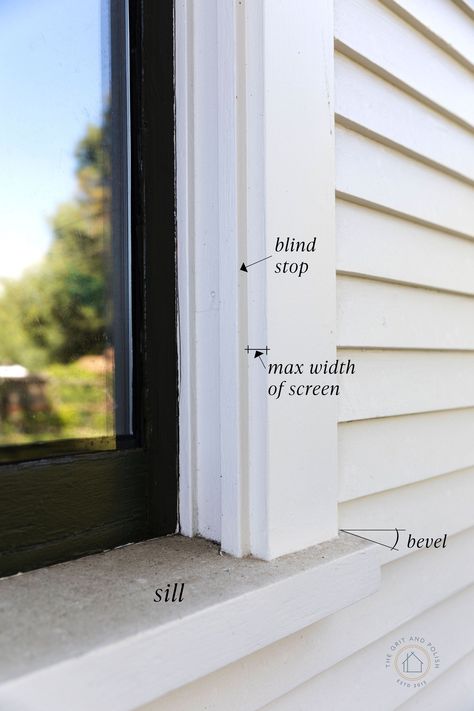 Exterior Window Trim, Exterior Window Sill, Interior Window Trim, Exterior Window, Traditional Windows, Window Trim Exterior, House Trim, Window Casing, Interior Windows