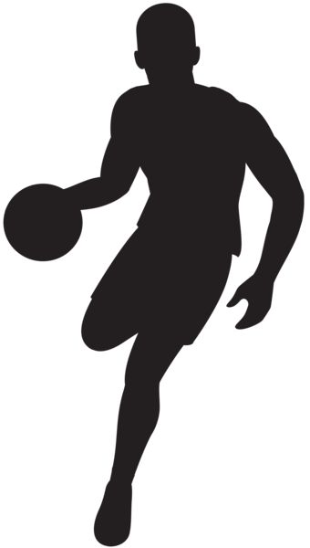 Basketball Silhouette Designs, Basketball Clip Art, Basketball Senior Night, Silhouette Sport, Basketball Clipart, Basketball Drawings, Basketball Silhouette, Bola Basket, Photoshop Video