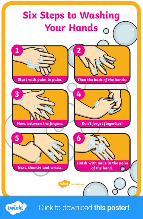 Teach children to wash their hands properly with this handy poster! This wonderful, printable resource is a great way to remind your children to wash their hands and can be displayed near sinks and toilets. Click to download and find more resources that support good hygiene in school over on the Twinkl website.  #twinkl #teachingresources #twinklresources #germs #handwashing #classroomdisplay #backtoschool Hand Washing Poster Free Printable, Hand Hygiene Posters, Handwashing Poster, Us Map Printable, Hygiene Poster, Wash Your Hands Poster, Kids Hygiene, Chapel Ideas, Hand Washing Poster