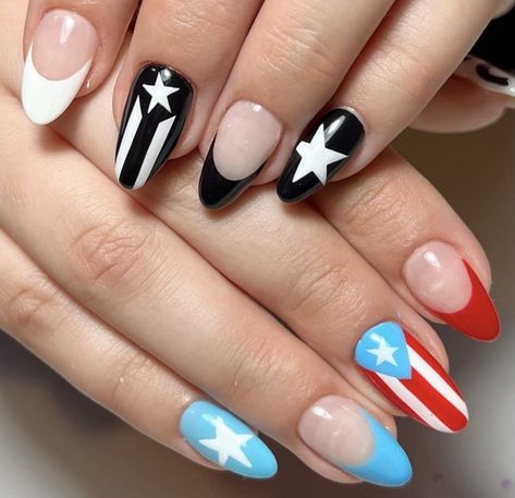 Puerto Rico Nails, Puerto Rico Trip, Nail Art Designs Summer, Red Nails, Christmas Nails, Stylish Nails, Nails Inspiration, Nail Inspo, Puerto Rico