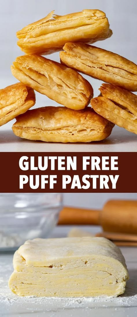 Gluten Free Dairy Free Recipes College, Gluten Free No Cook Meals, Gf Pastry, The Loopy Whisk, Loopy Whisk, Glutenfri Baking, Rough Puff, Puff Pastry Recipe, Gluten Free Puff Pastry