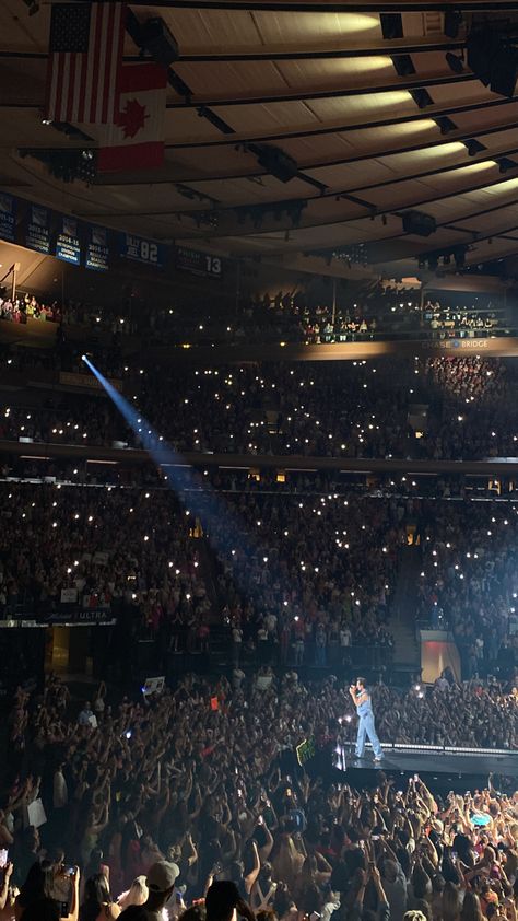 Madison Square Garden Aesthetic, Madison Square Garden Concert, Dream Music, Concert Aesthetic, Harry Styles Love On Tour, Square Garden, Madison Square Garden, Madison Square, Career Goals