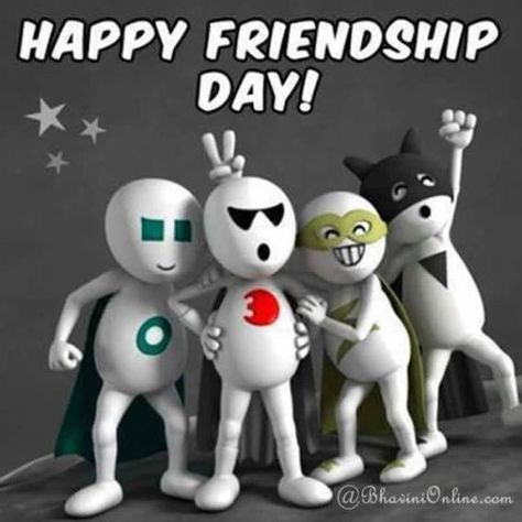 Happy Friendship Day to All | BhaviniOnline.com Vodafone Zoozoo, Friendship Day Images Hd, Happy Friendship Day Picture, Happy Friendship Day Photos, Friendship Day Pictures, Happy Friends Day, Happy Friendship Day Images, Happy Friendship Day Quotes, Friendship Day Images