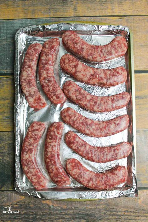 Brats In The Oven Baked, Bratwurst In The Oven, Brats Recipes Oven, Braut In Oven, Baked Bratwurst In Oven, Baked Brats, Bratwurst In Oven, Beer Brats In The Oven, Brats Recipes Easy Meals