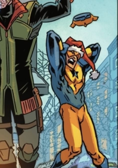 Booster Gold And Blue Beetle, Booster Gold, Plastic Man, Gold Banner, Comic Book Artwork, Blue Beetle, Boy Best Friend, Im Batman, Batman And Robin