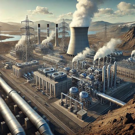 How Geothermal Energy is Used to Produce Electricity Future Energy, National Grid, Mechanical Energy, Hydrogen Fuel Cell, Sustainable Technology, Geothermal Energy, Heat Energy, Thermal Energy, Change Picture