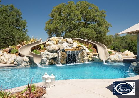 🏆 As Seen On Pool Kings - Premier Pools & Spas - Pool Builders and Contractors - Pool Kings Pools, Amazing Pools Backyard Luxury, Mansion Pool, Pool Kings, Big Pool, Amazing Pools, Big Pools, Indoor Swimming Pool, Big Backyard