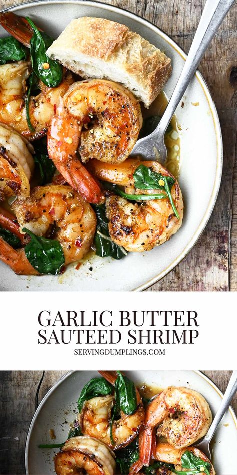 Garlic Butter Sauteed Shrimp, Sauteed Shrimp Recipe, Food Deals, Sea Foods, Wine Butter, Seafood Entrees, Best Seafood Recipes, Sauteed Shrimp, Garlic Butter Shrimp