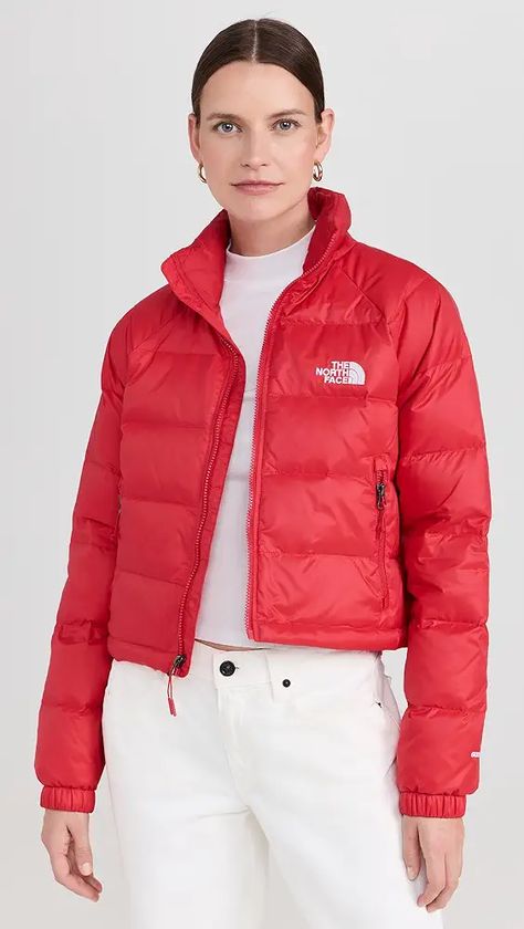 North Face Hydrenalite, North Face Outfits, Quilted Outerwear, Ripstop Fabric, North London, North Face Jacket, Short Jacket, Stand Collar, Outerwear Jackets