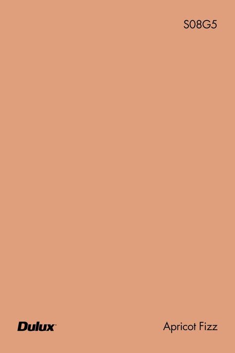 Dulux Apricot Fizz Apricot Colour, Orange Bedroom Ideas, Door Colour, Wu Wei, Matching Colours, Colour Swatches, Orange Bedroom, House Colours, Bedroom Orange