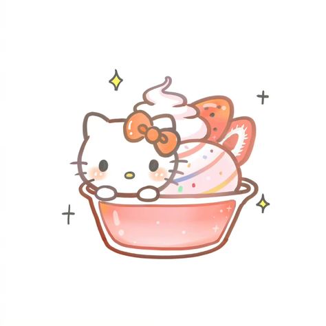 Doodles Hello Kitty, Things To Draw Easy Doodles, Cute Things To Draw Easy, Things To Draw Easy, Cute Things To Draw, Cat App, Kitty Cake, Draw Easy, Easy Doodles