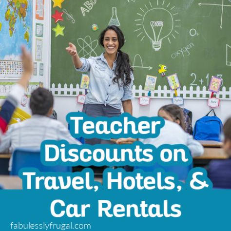 Are You A Teacher? Check Out These Discounts On Travel, Hotels, and Car Rentals! - Fabulessly Frugal Arizona Resorts, Traveling Teacher, Ocean Resort, Teacher Discounts, Extreme Couponing, Car Rentals, Too Cool For School, Hotel Discount, Inspirational People