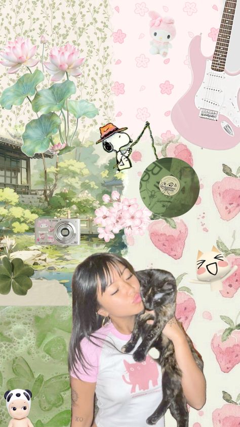 Sza Collage Wallpaper, Beabadoobee Beatopia, Rock Wallpaper, Kawaii Fairy, Coquette Kawaii, Rock Aesthetic, Alternative Rock, Indie Rock, I Wallpaper