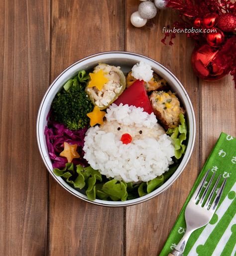 Christmas Bento Box For Kids, Bento Snacks, Christmas Bento, Husband Lunch, Olive Bar, Kids Packed Lunch, Holiday Lunch, Lunch Box Idea, Kids Bento