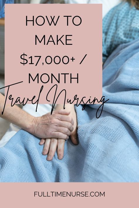 how to make $17,000 per month travel nursing Travel Nursing In An Rv, Non Bedside Nursing Jobs, Travel Nursing Tips, Travel Nurse Aesthetic, Uni Tips, Nursing Hacks, Traveling Nurse, Nurse Money, Nurse Tips