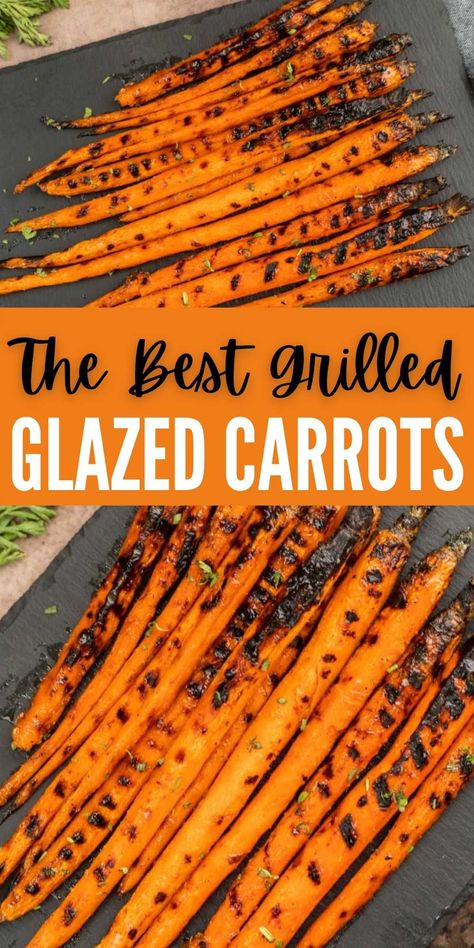 Grilled Glazed Carrots, Grilled Carrots Recipes In Foil, Grilled Carrots In Foil, Carrots On Grill, Grilled Carrots Recipes, Grill Carrots, Carrots On The Grill, Grilled Veggies On The Grill, Veggies On The Grill