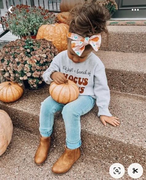 Toddler Girl Pumpkin Patch Outfit, Fall Toddler Outfits Girl, Preschool Girl Outfits, Fall Outfits For Toddler Girl, Toddler Girl Outfits Fall, Kindergarten Outfits, Toddler Fall Outfits Girl, Kindergarten Outfit, Unique Fashion Style