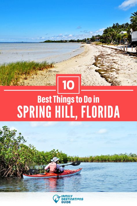 Spring Hill Florida, Florida Trips, Vacation 2024, Florida Adventures, Family Destinations, Spring Hill, Family Trip, Florida Vacation, Incredible Places