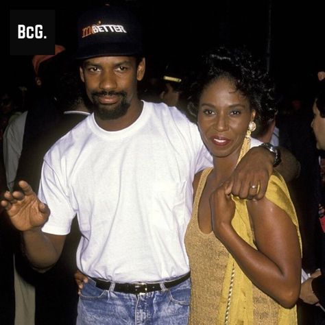 Happy anniversary to Denzel and Pauletta Washington who are celebrating 37 years of marriage today! (��� Denzel Washington 90s, Denzel Washington Family, Couple Fits, 90s Fashion Men, 90s Men, Marriage Photos, Black Men Street Fashion, Spike Lee, Date Outfit Casual