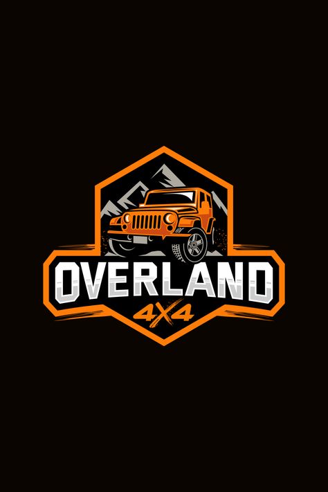 Overland 4X4 Logo Design #jeep #x #offroad #4x4 #adventure #offroading #overland #flat #logodesign #logo #mountain #offroad #explore #sport #logo badge 4x4 Logo Design, Jeep Logo Design, 4x4 Logo, Taxi Logo, Outdoors Logo Design, Veteran Logo, Hiking Logo, 4x4 Adventure, American Expedition Vehicles