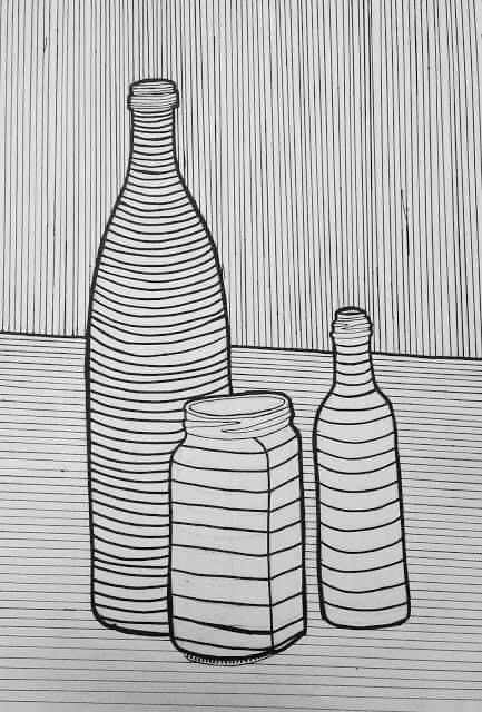 Line Drawing Ideas, Cross Contour, Contour Line Drawing, Contour Line, Art Class, Line Drawing, Drawing Ideas, Still Life, Drawings