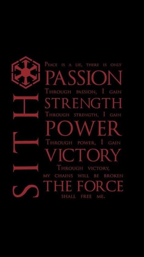 Sith Order, Sith Empire, Star Wars Sith, Star Wars Quotes, Dark Power, Sith Lord, Military Patch, Wallpaper Quotes, Destiny