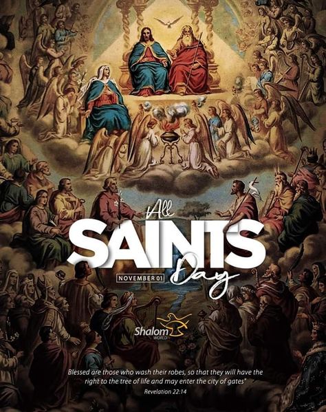 They are our heroes and living inspiration! Let the fire they set ablaze, illuminate our whole life.  November 1 All Saints Day  #ShalomWorldTV #AllSaintsDay #Saints #Heroes All Saints Day Pubmat, All Saints Day Poster, All Souls Day Pubmat, All Souls Day Poster, All Saints Day Images, Feast Of All Saints, Pubmat Ideas, Catholic Doctrine, Catholic Wallpaper