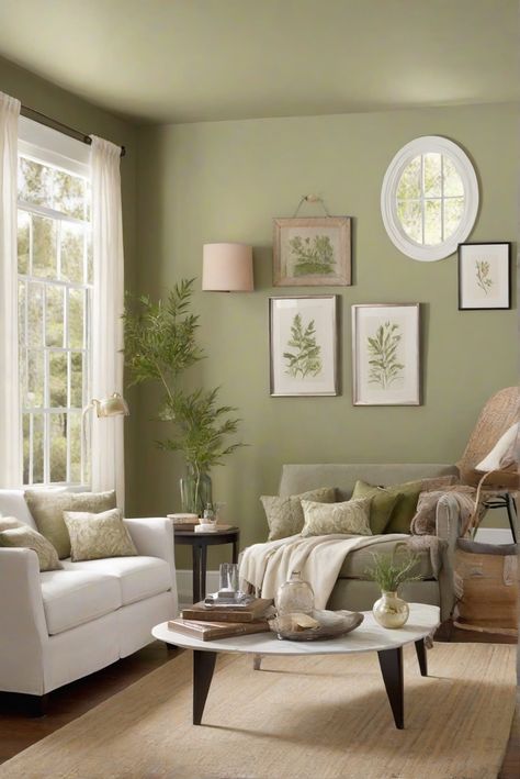 In 2024, immerse yourself in the charm of Fiddlehead Green (BM 2041-20) with a daily interior designer routine for a living room delight. Explore innovative decor ideas. #Ad #homedecor #homedesign #wallpaints2024 #Painthome #interiorarchitecture Wall Colors Green Living Room Colors Bright Living Room Colors Apartment Renovation Living room Remodeling Modern Paint Colors 2024 Light Green Living Room Ideas, Shades Of Green Living Room, Light Green Living Room Walls, Green Painted Walls Living Room, Green Living Room Paint, Green Living Room Color Scheme, Light Green Rooms, Colorful Living Room Bright, Renovation Living Room