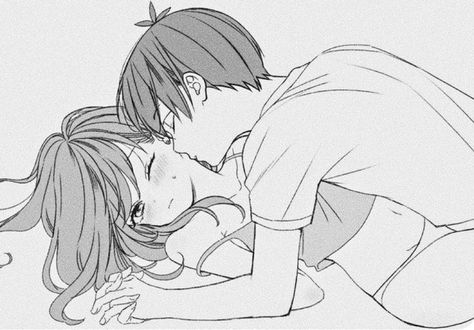 الفن الرقمي, Couple Sketch, Me N Him, Manga Couple, Romance Art, Me And Him, Romantic Manga, Cute Couple Art, Manga Love