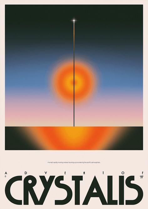 Graphic Design & Nostalgia in Sandro Rybak's Posters Gig Posters Design, Earth Atmosphere, Different Emotions, Poster Series, Gig Posters, Illustrator Tutorials, Graphic Design Poster, Freelance Illustrator, Adobe Indesign