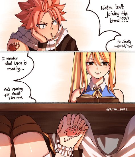 Fairy Tail Couples Comics, Nalu Fanart, Nalu Comics, Fairy Tail Quotes, Fairy Tail Photos, Fairy Tail Comics, Fairy Tail Family, Natsu Fairy Tail, Fairy Tail Natsu And Lucy