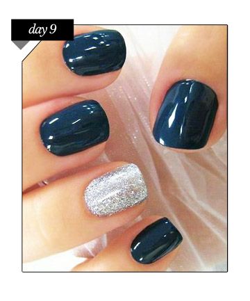 Holiday Nails Winter, Beautiful Nail Designs, Dipped Nails, Fancy Nails, Nail Polishes, Nail Polish Colors, Holiday Nails, Short Hairstyles, Hair Colors