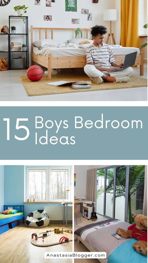 Looking for some awesome boy's bedroom ideas for small rooms that your kids will love? Here are some inspirational DIY boys room ideas #homedecor #Diy Small Childs Bedroom Ideas, Toddler Boy Bedroom Ideas Themes, Toddler Boy Room Themes, Cool Teen Rooms, Small Boys Bedrooms, Boys Room Diy, Small Room Diy, Boys Bedroom Ideas, Boys Bedroom Paint