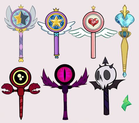 Wands Star Vs Forces Of Evil, Gravity Fall, The Forces Of Evil, Star Vs The Forces Of Evil, Star Butterfly, Star Vs The Forces, Force Of Evil, Cartoon Shows, 그림 그리기