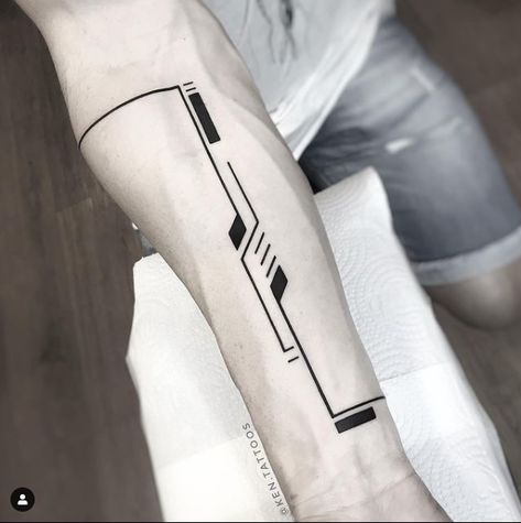 Tech Tattoo Sleeve, Cyberpunk Tattoos Aesthetic, Cyberpunk Tattoo Arm, Cyberpunk Chest Tattoo, Cyberpunk Style Tattoo, Cyberware Tattoo, Futuristic Tattoo Cyberpunk, Cyberpunk Minimalist, Minimalist Geometric Tattoo