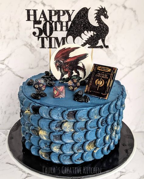 Dungeons And Dragons Grooms Cake, Dragon Themed Cake, Dnd Cake Dungeons And Dragons, Dnd Birthday Cakes, Dungeons And Dragons Cake Birthday, Dungeon And Dragons Cake Ideas, Dungeons And Dragons Cakes, Dungeons And Dragons Desserts, D And D Cake