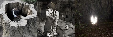 Lain Twitter Header, Serial Experiments Lain Header, Lain Headers, Lain Banner, Anime Twitter Header, Lain Anime, Twitter Banners, Serial Experiments Lain, Cute Headers For Twitter