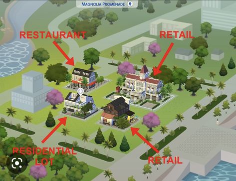 Magnolia Promenade, Sims Legacy Challenge, Lotes The Sims 4, Sims Challenge, The Sims 4 Lots, Sims 4 Cheats, Sims Freeplay Houses, Sims 4 Challenges, Sims 4 House Plans