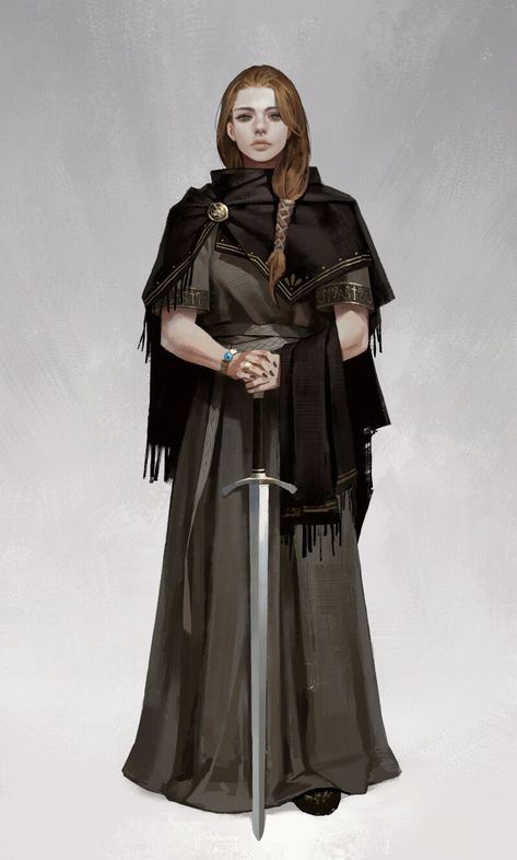 ArtStation - 2018 Heroic Fantasy, Male Character, Medieval Clothing, Fantasy Warrior, Arte Fantasy, Fantasy Rpg, Fantasy Inspiration, Female Character Design, Medieval Fantasy